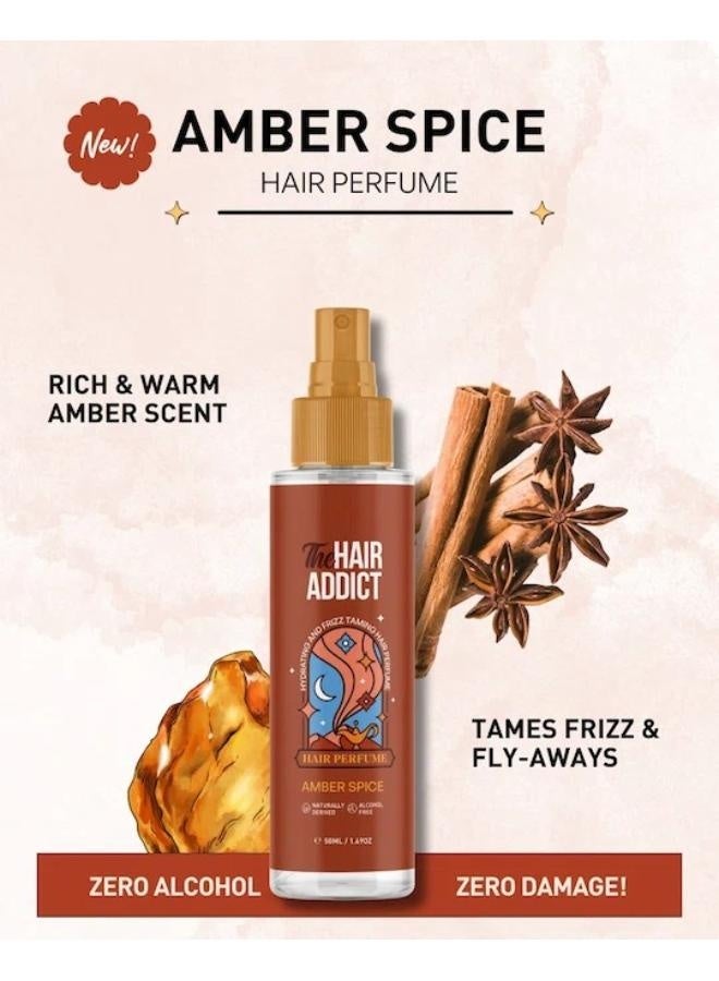 ذا هير أديكت عطر شعر أمبر سبايس – 50 مل - Image 2